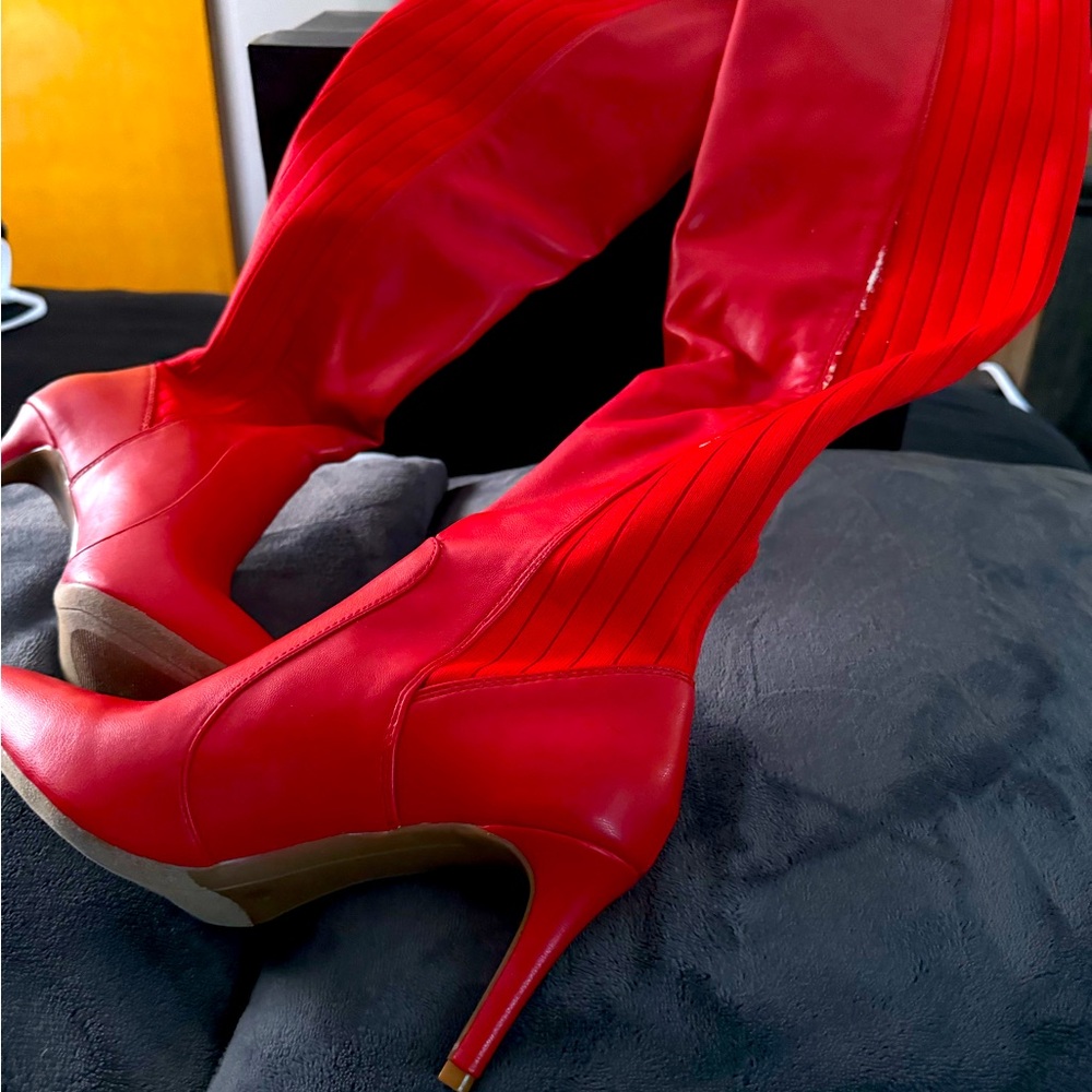 Inc thigh high boots